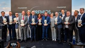 Los ganadores de la séptima edición de los Premios Cubí.