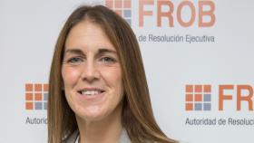 La presidenta del FROB, Paula Conthe