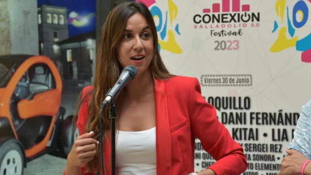 Blanca Jiménez, la concejala de Turismo, Eventos y Marca Ciudad del Ayuntamiento de Valladolid