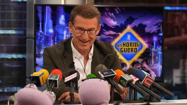 Alberto Núñez Feijóo, líder del PP, este miércoles en 'El Hormiguero'.