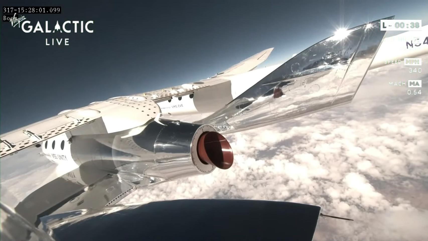 Éxito De Virgin: La VSS Unity Logra Realizar Su Primer Vuelo Suborbital ...