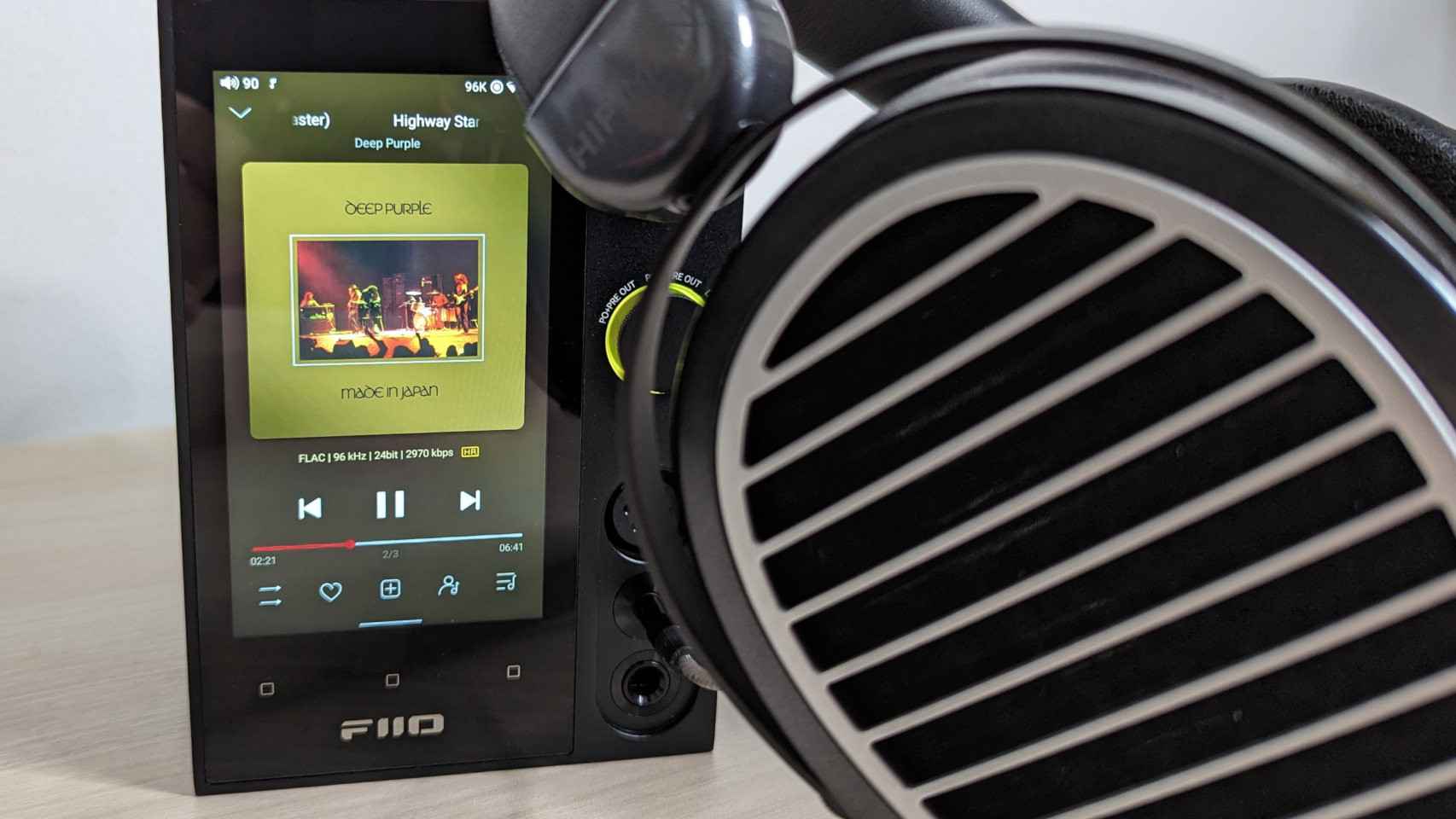 El FiiO R7 ofrece un gran rendimiento en archivos de música en alta definición