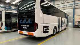 Autobús de la empresa COA de Melilla