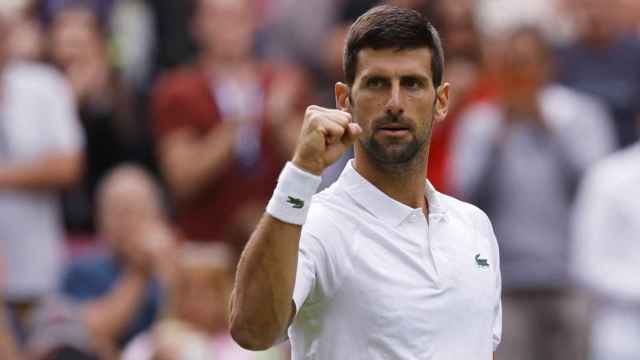 Novak Djokovic, en Wimbledon 2023