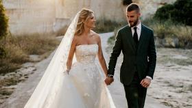 Edurne y David de Gea en su boda