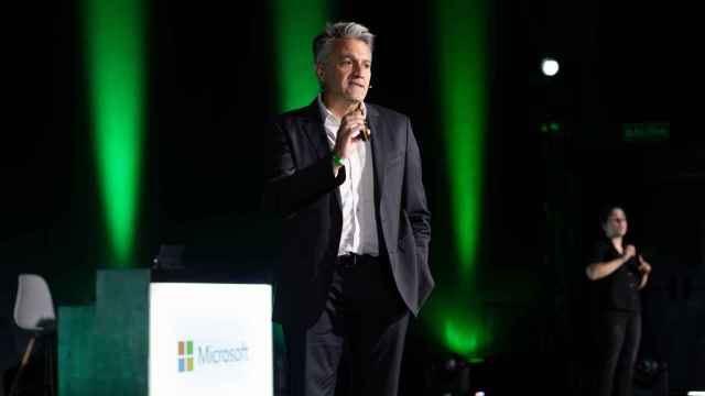 El presidente de Microsoft en España, Alberto Granados, en Microsoft AI & Innovation Summit .