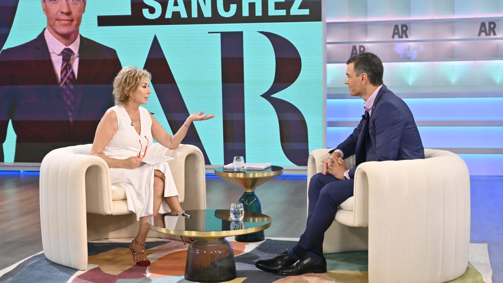 El Programa de Ana Rosa' se dispara en audiencias con la entrevista a Pedro  Sánchez: firma un 22,5% de share