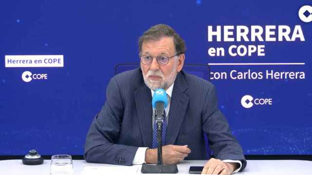 Mariano Rajoy, durante su entrevista este miércoles con la Cadena Cope.