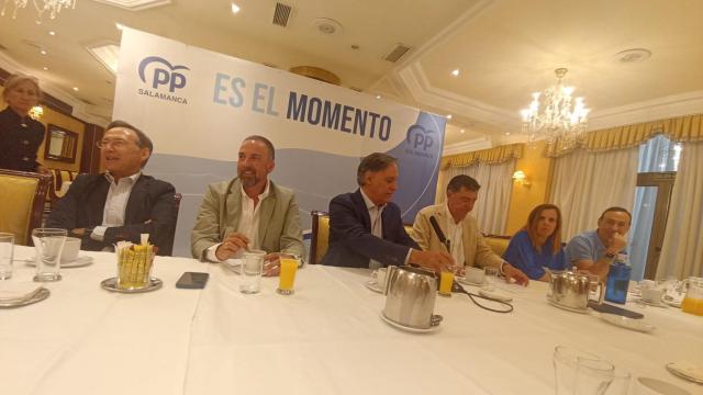 El PP de Salamanca comienza la campaña electoral con un desayuno con los medios de comunicación