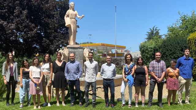 El grupo de Investigación GUIIAS de la ULE que ha presentado el proyecto premiado por la Oficina de Patentes de España