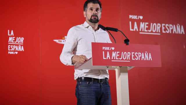 El secretario general del PSOE de Castilla y León, Luis Tudanca