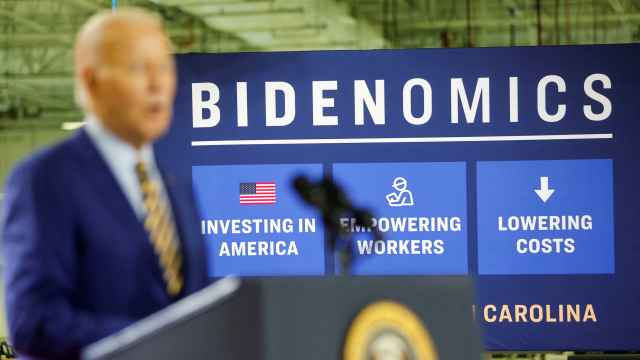 El presidente de Estados Unidos, Joe Biden, durante un acto económico en Carolina del Sur.