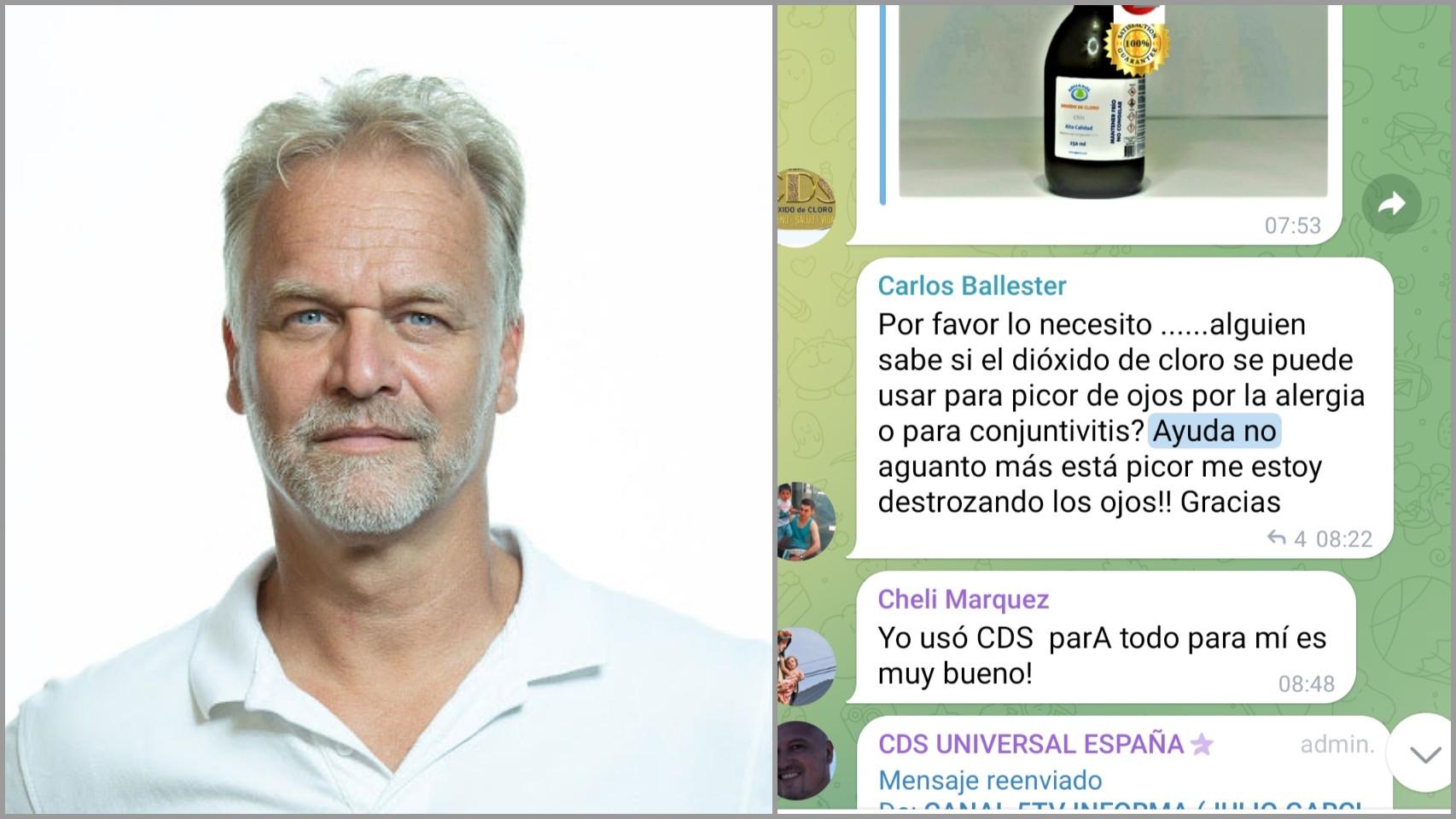 La 'secta' española de Andreas Kalcker que dice curar el cáncer con dióxido  de cloro