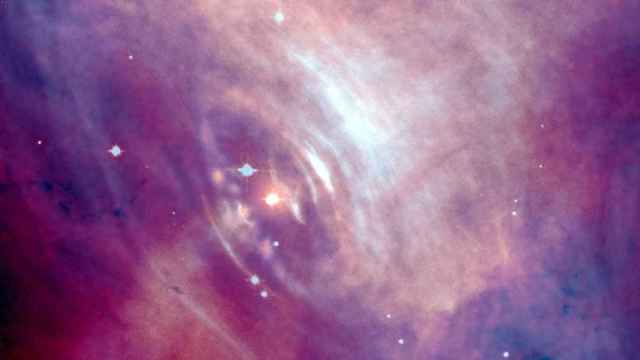 Púlsar de la Nebulosa del Cangrejo. NASA