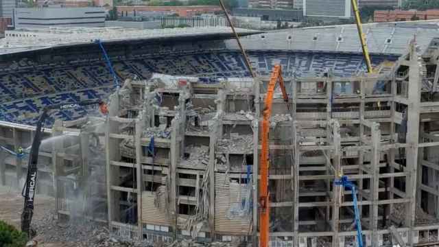 La demolición del Camp Nou