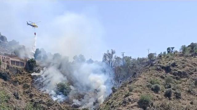 Incendio en el Valle de Toledo.