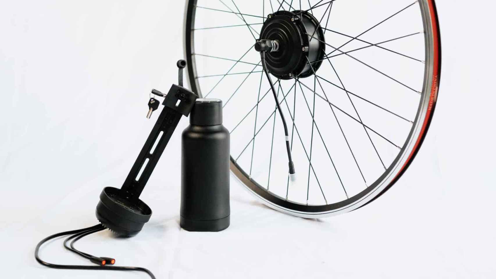 Este ingenioso kit convierte tu bici en bicicleta eléctrica en cuestión de  segundos