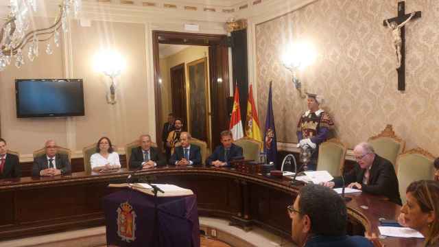 Pleno de constitución de la Diputación provincial de Burgos