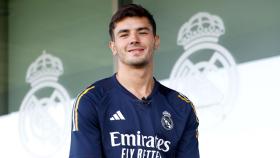 Brahim Díaz, en la Ciudad Real Madrid