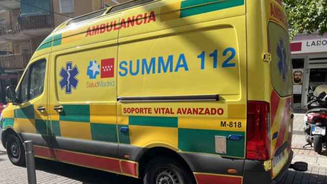 Ambulancia del SUMMA 112 de la Comunidad de Madrid