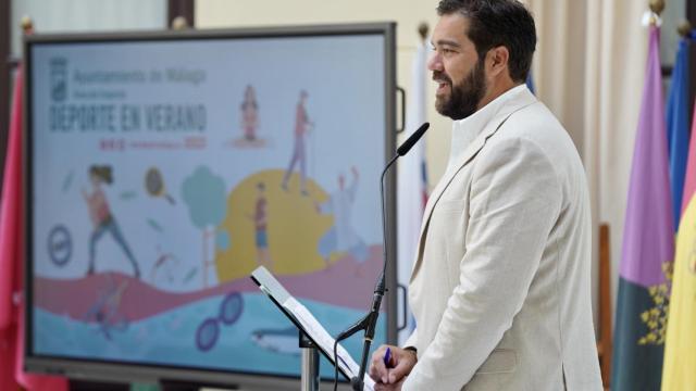 Borja Vivas, concejal de Deporte en Málaga.