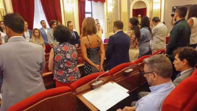 Vox no respeta en Badajoz el minuto de silencio por Miguel Ángel Blanco por sus diferencias con el PSOE