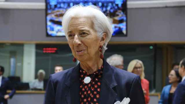 La presidenta del BCE, Christine Lagarde, ha asistido a la reunión del Eurogrupo de este jueves