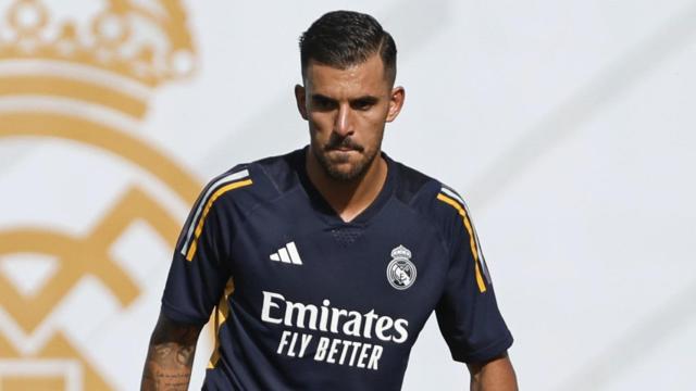 Dani Ceballos, durante la pretemporada del Real Madrid