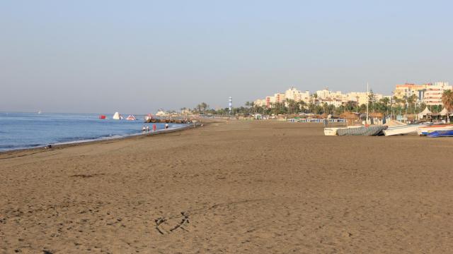 Playa de Torre del Mar.