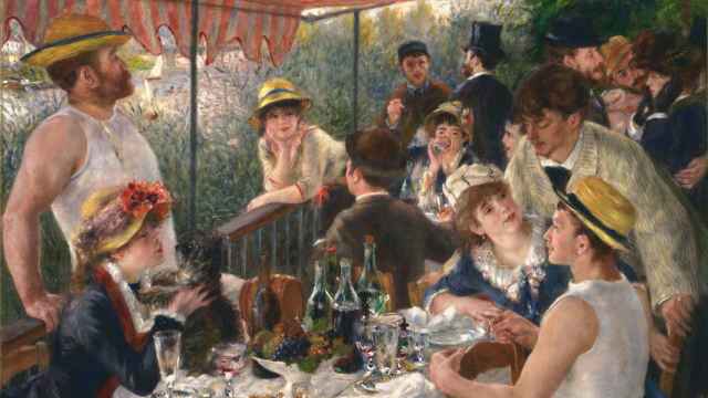 Pierre-Auguste Renoir: 'El almuerzo de los remeros', 1881.