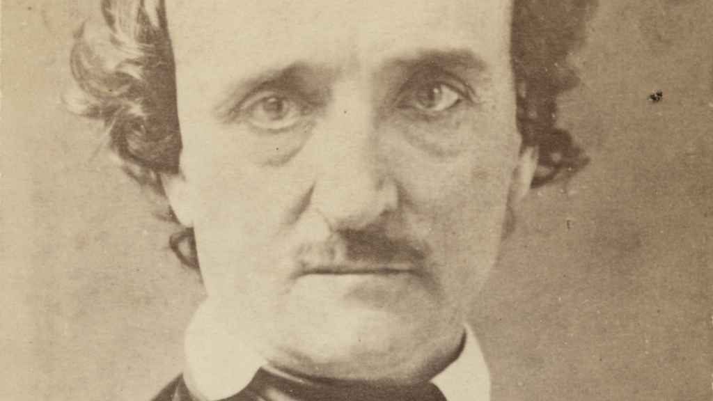 Edgar Allan Poe retratado por George Kendall Warren (1874)