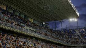 El estadio de La Rosaleda