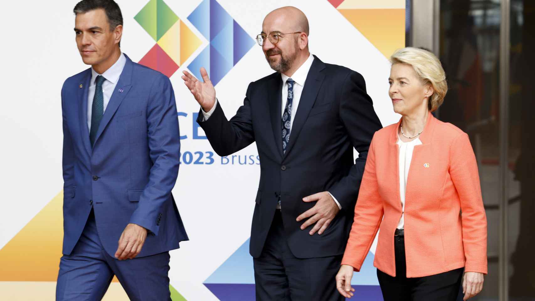 Pedro Sánchez, Charles Michel y Ursula von der Leyen han recibido a los líderes latinoamericanos este lunes en la cumbre UE-CELAC