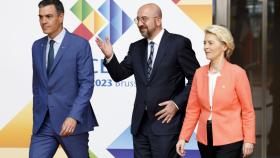 Pedro Sánchez, Charles Michel y Ursula von der Leyen han recibido a los líderes latinoamericanos este jueves en la cumbre UE-CELAC