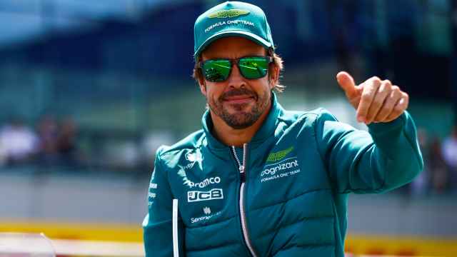 Fernando Alonso, en el Gran Premio de Gran Bretaña de la F1 2023