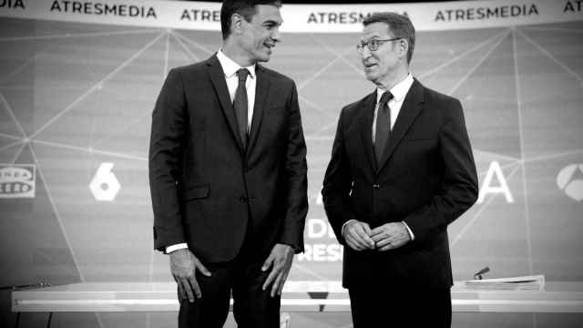 El presidente del Gobierno y candidato del PSOE a la reelección, Pedro Sánchez, y el candidato del PP a la presidencia, Alberto Núñez Feijóo