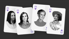 Cruz Sánchez de Lara, doña Letizia Ortiz, Cynthia Nixon y Winnifred Banks.