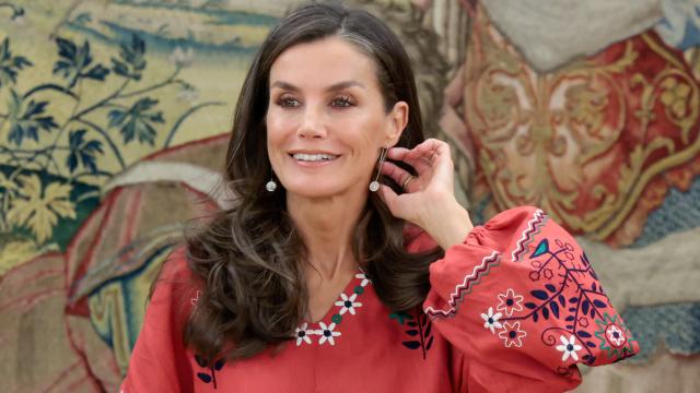 Letizia, en un acto reciente en Madrid.