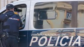 Un agente de la Policía Nacional, en una imagen de archivo.