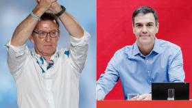 Tanto Alberto Núñez Feijóo como Pedro Sánchez aspiran a liderar la formación de Gobierno tras las elecciones del 23J.