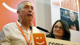 Joan Baldoví y Mónica Oltra en la campaña de las elecciones de 2019.