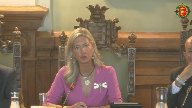 Irene Carvajal, concejala de Educación y Cultura en el Ayuntamiento de Valladolid