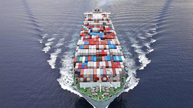 Exportaciones. Imagen de archivo