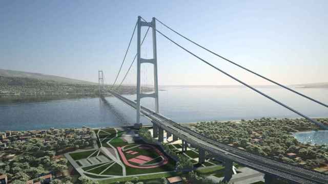 Diseño del puente del Estrecho de Messina