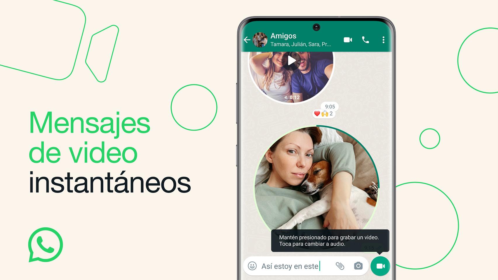 WhatsApp llega relojes Android con envío de notas de voz