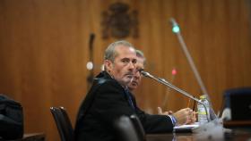 Francisco Javier Lara, durante el juicio.