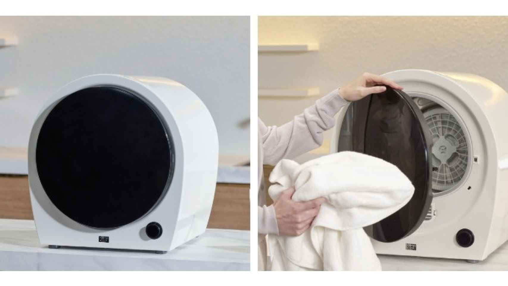 DAEWOO-secadora de ropa eléctrica portátil GY02, máquina de secado de aire  caliente plegable con luz