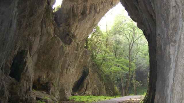 Cueva de Cullalvera, en el municipio de Soba.