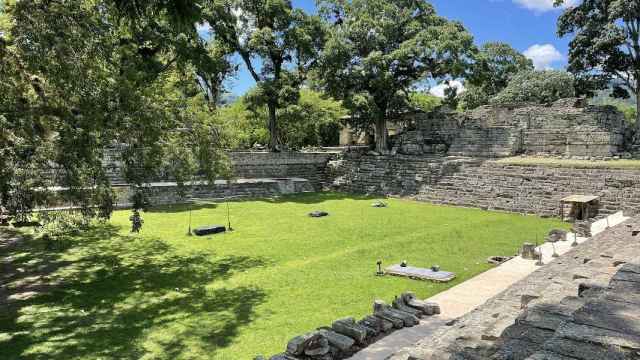 Paisaje de las Ruinas de Copán, en Honduras.