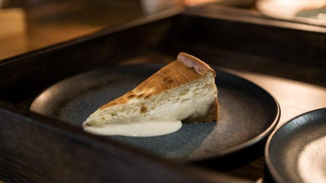 La tarta de queso La Peral de Xune Andrade en Monte